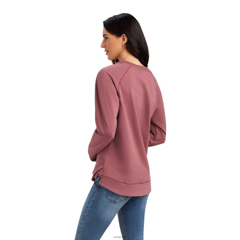 RJ66P3323 sweat-shirt Benicia Ariat hauts gingembre sauvage femmes