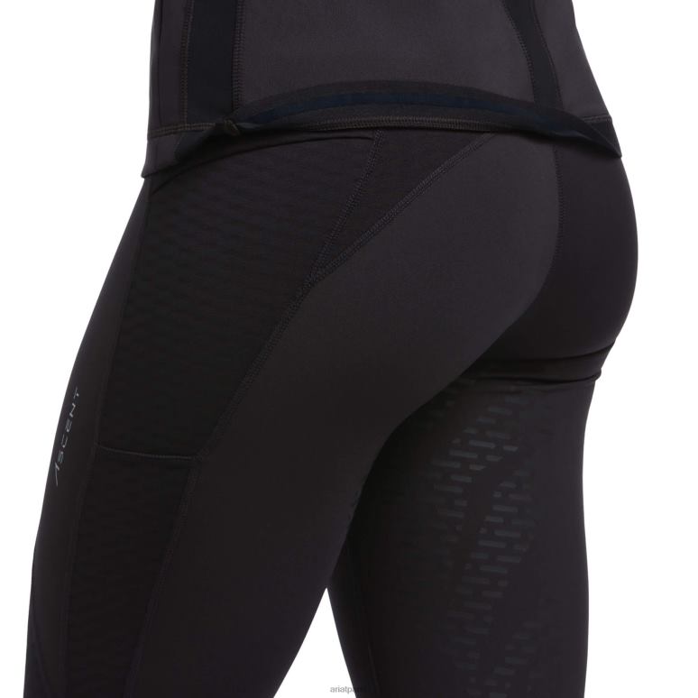 RJ66P3433 sweat zippé Ascent Ariat hauts noir femmes
