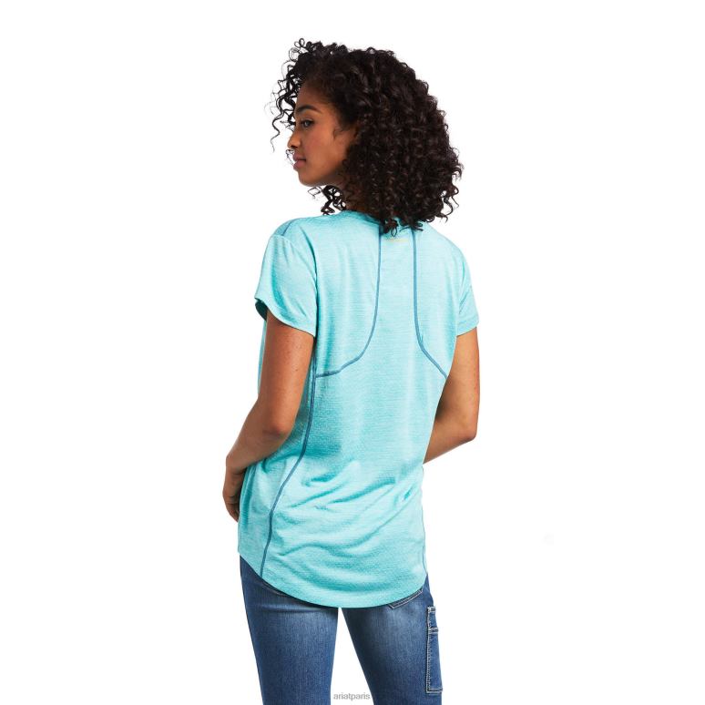 RJ66P3192 t-shirt évolution des barres d'armature Ariat hauts ruisseau des prés femmes