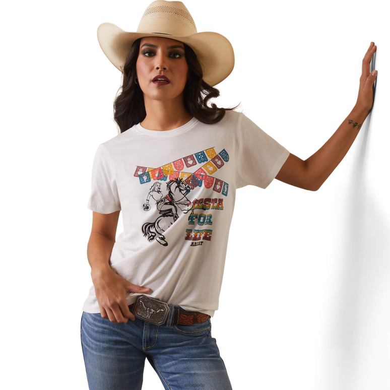 RJ66P3252 t-shirt fiesta Ariat hauts danseur de nuages femmes