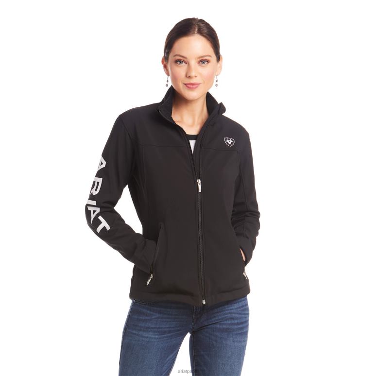 RJ66P3472 nouvelle veste softshell de l'équipe Ariat hauts noir femmes