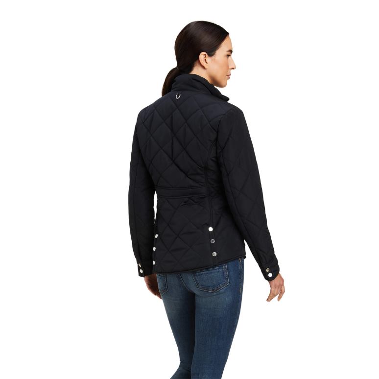 RJ66P3490 veste provinciale Ariat hauts noir femmes