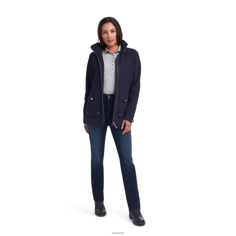 RJ66P3515 veste vernale Ariat hauts marine femmes