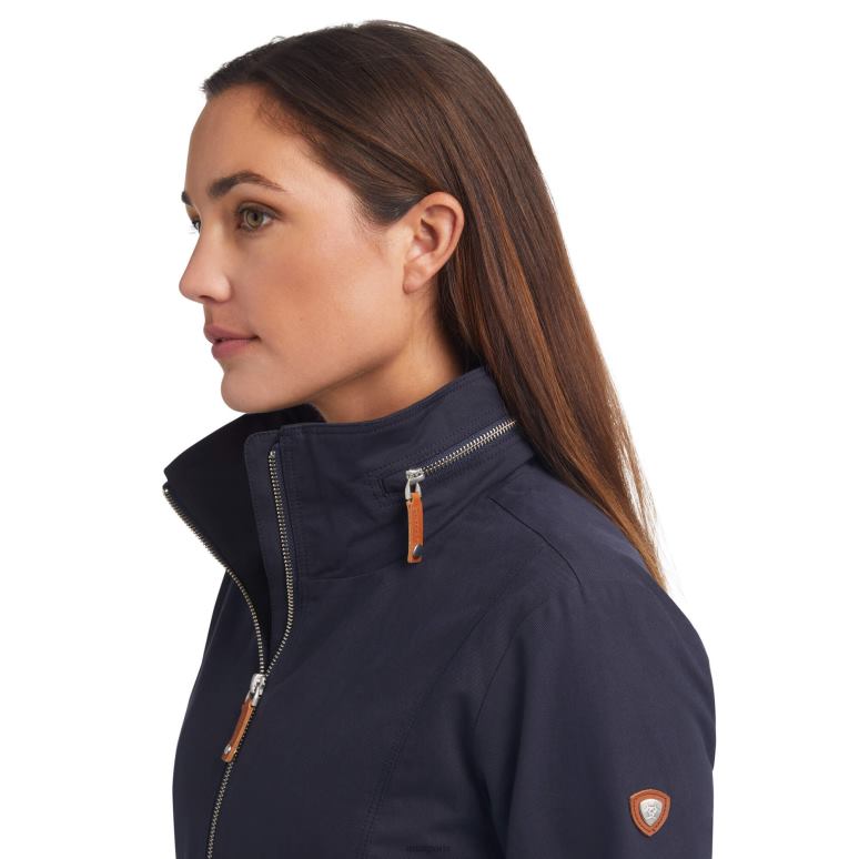 RJ66P3515 veste vernale Ariat hauts marine femmes