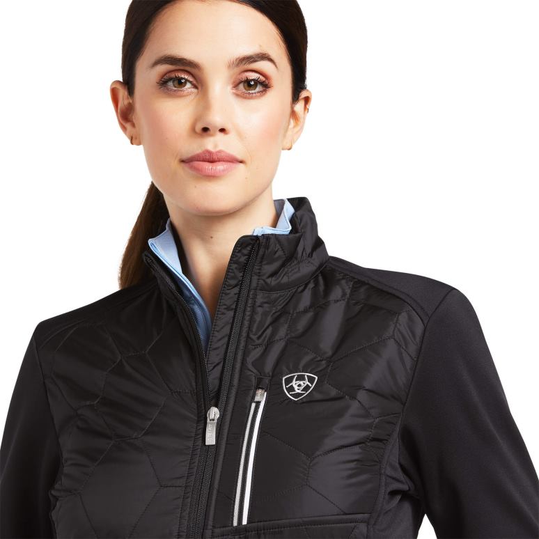 RJ66P3520 veste isolante fusion Ariat hauts noir femmes