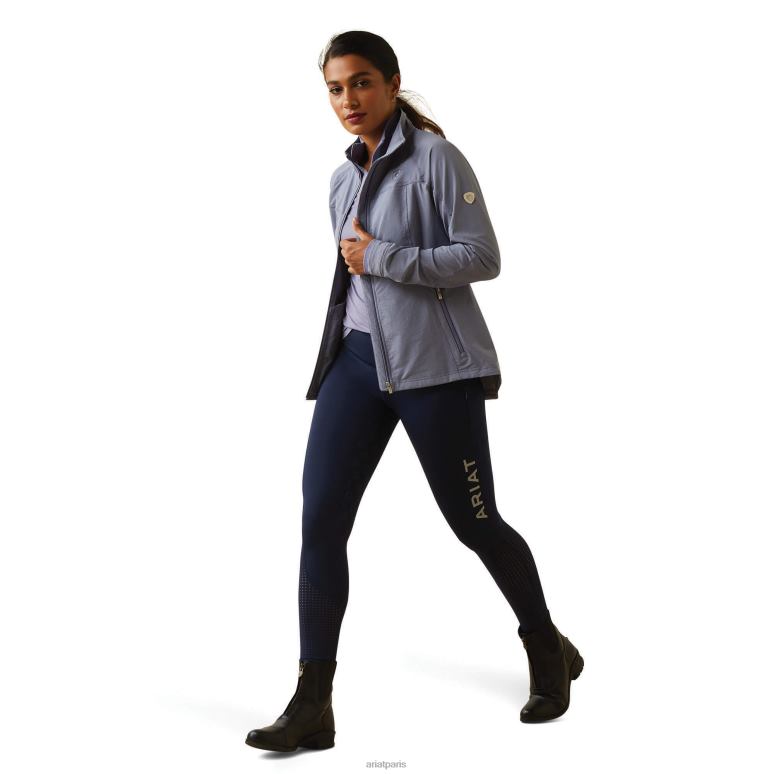 RJ66P3534 veste softshell agile Ariat hauts granit sombre femmes