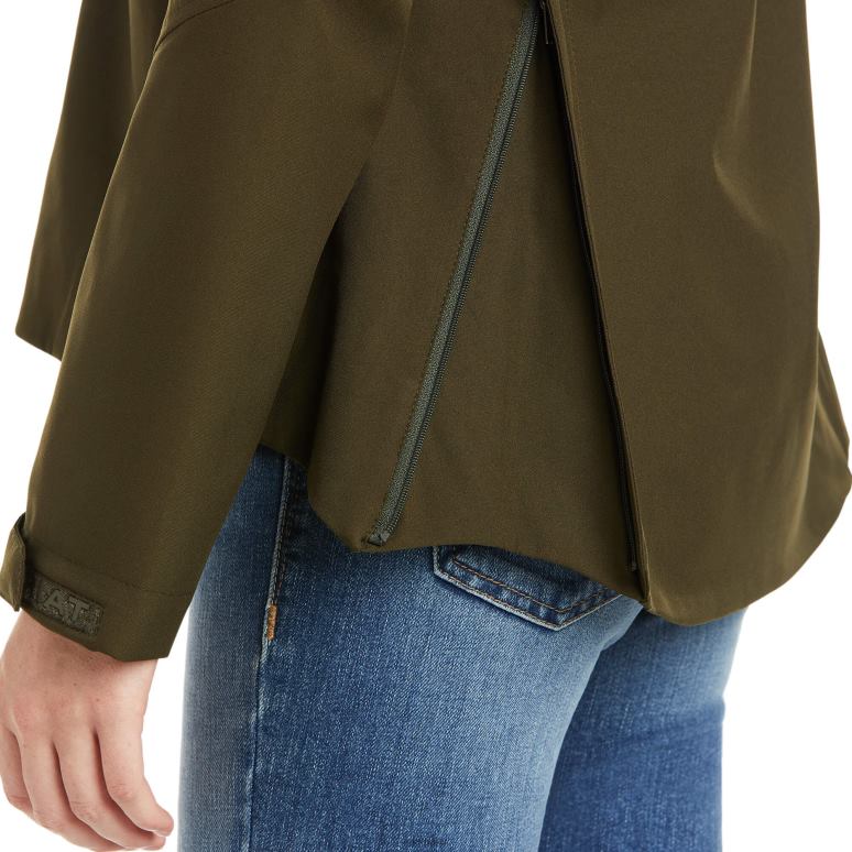 RJ66P3538 veste imperméable côtière Ariat hauts relique femmes