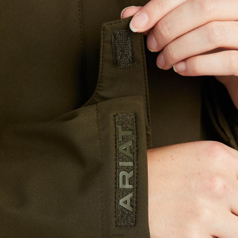 RJ66P3538 veste imperméable côtière Ariat hauts relique femmes