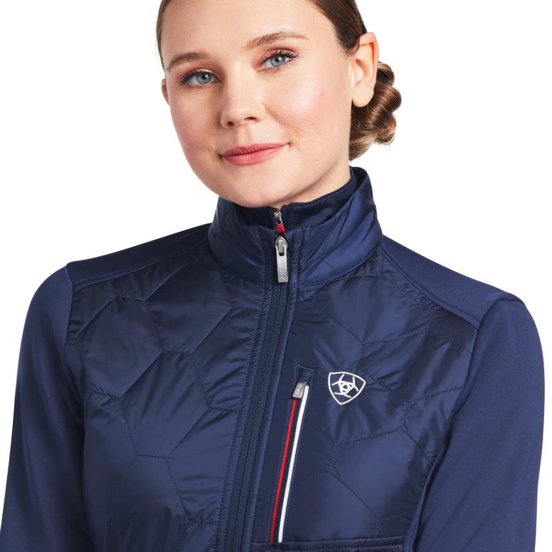RJ66P3559 veste isolante fusion Ariat hauts équipe femmes