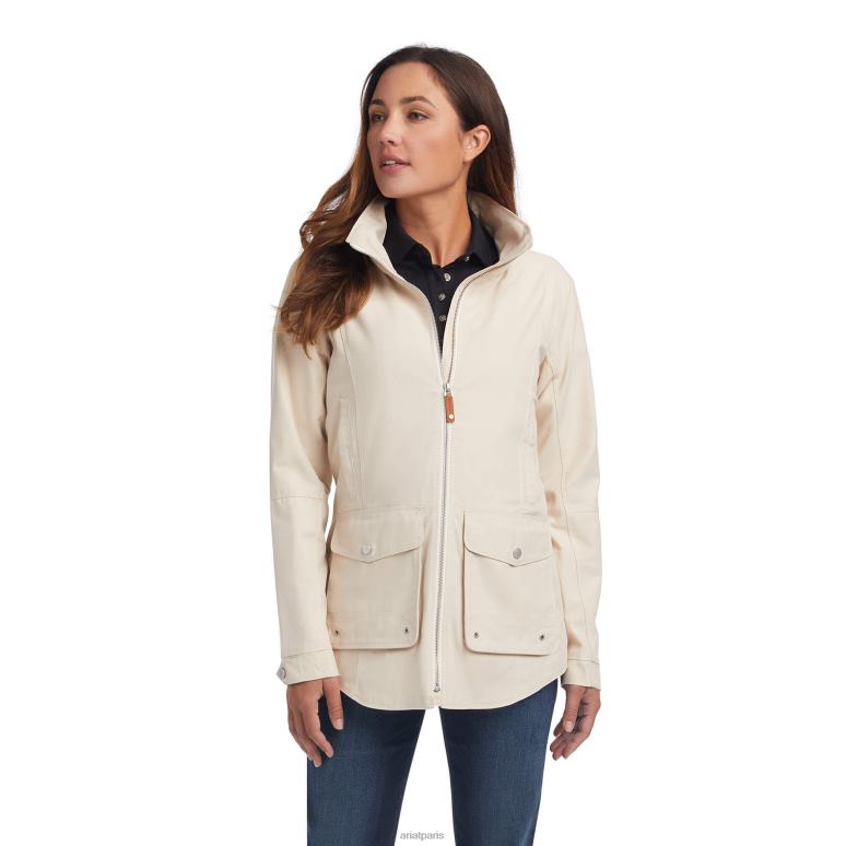 RJ66P3565 veste vernale Ariat hauts crème femmes