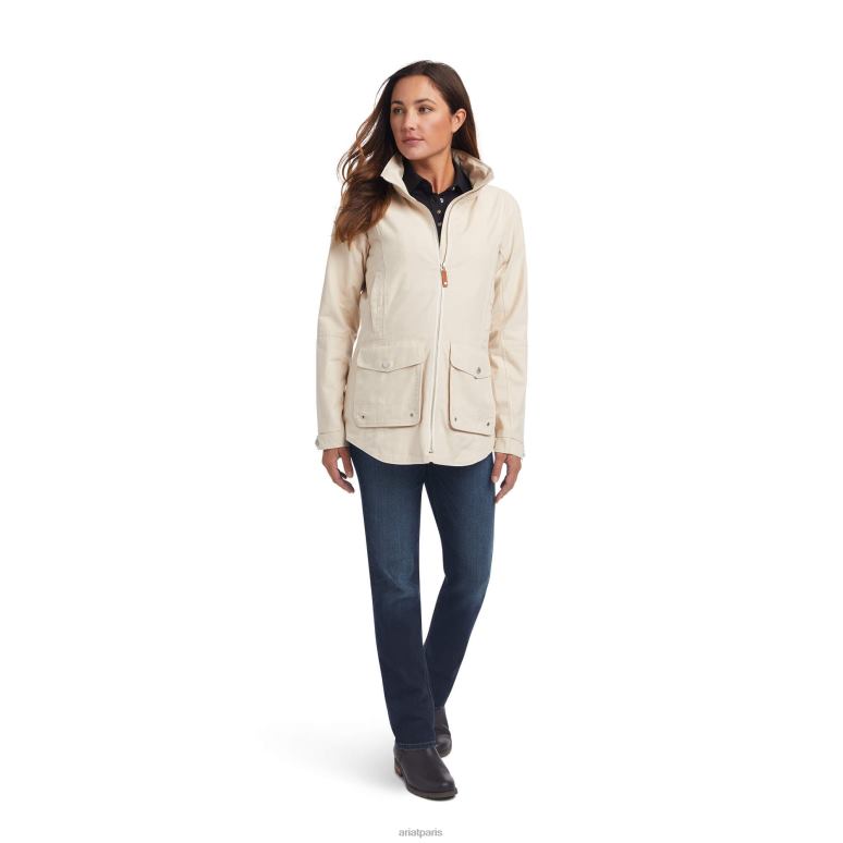 RJ66P3565 veste vernale Ariat hauts crème femmes