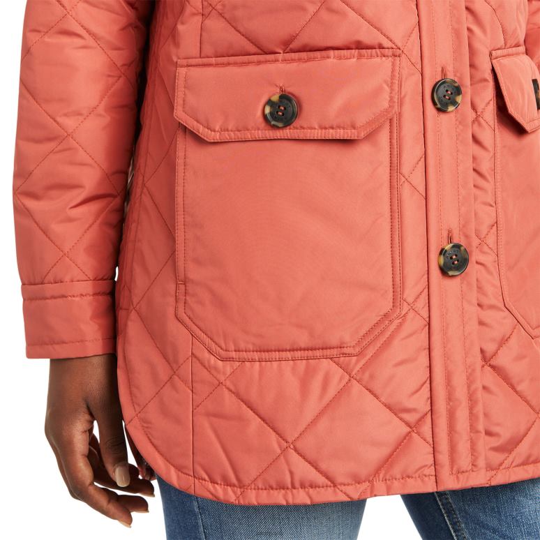 RJ66P3578 veste-chemise belmont Ariat hauts Marsala femmes