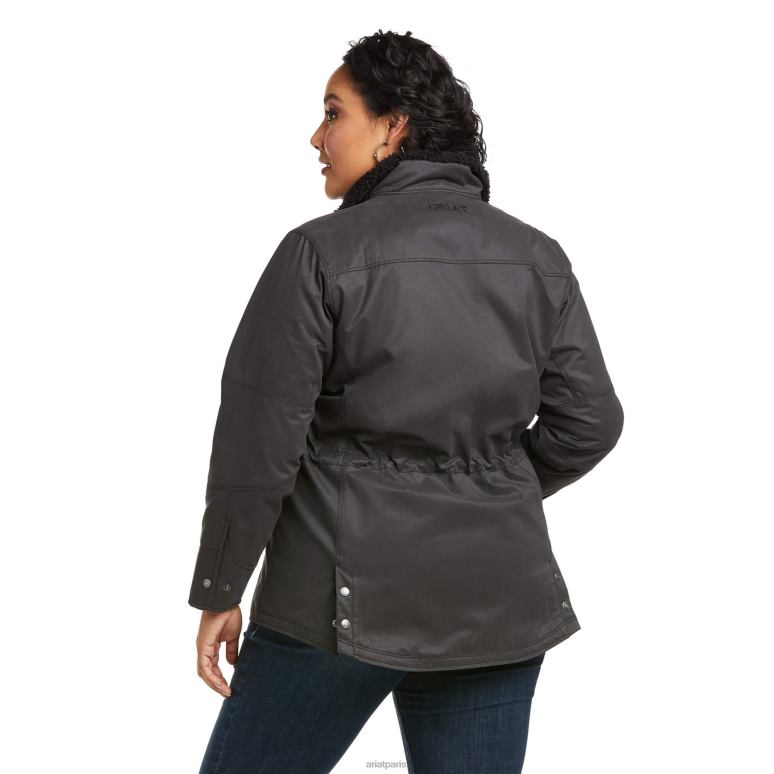 RJ66P3581 veste isolante grizzly Ariat hauts fantôme femmes
