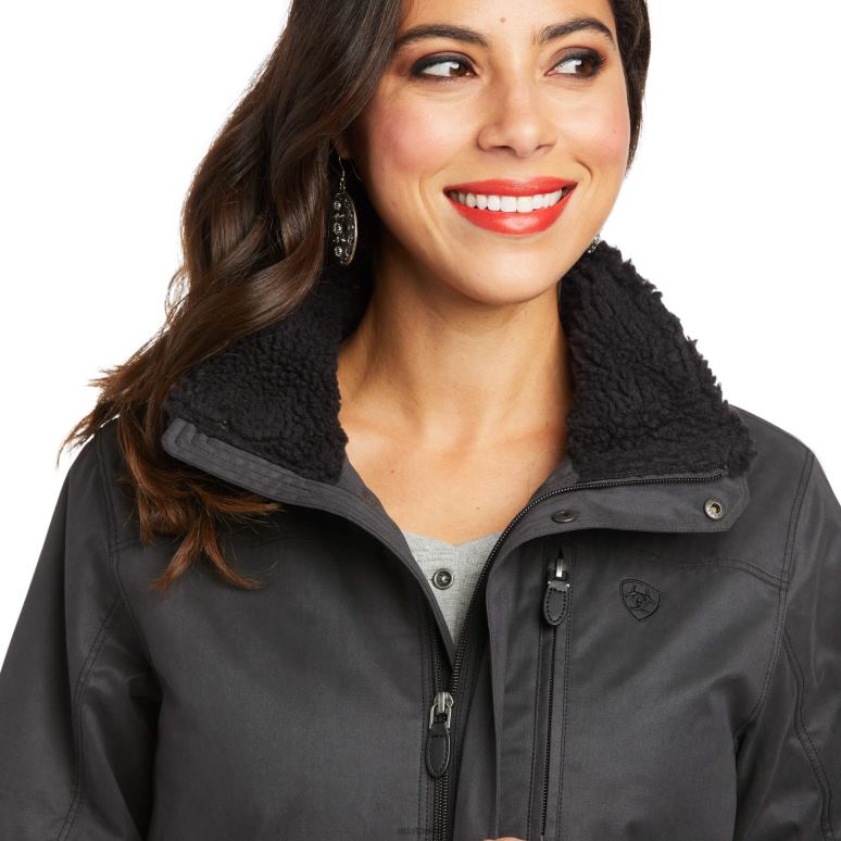 RJ66P3581 veste isolante grizzly Ariat hauts fantôme femmes