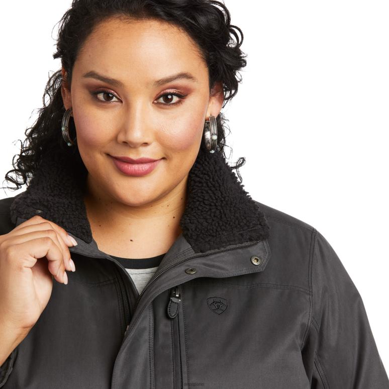 RJ66P3581 veste isolante grizzly Ariat hauts fantôme femmes