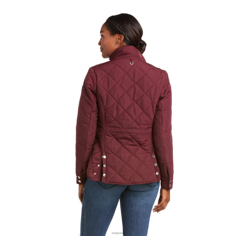 RJ66P3583 veste provinciale Ariat hauts vin de Windsor femmes