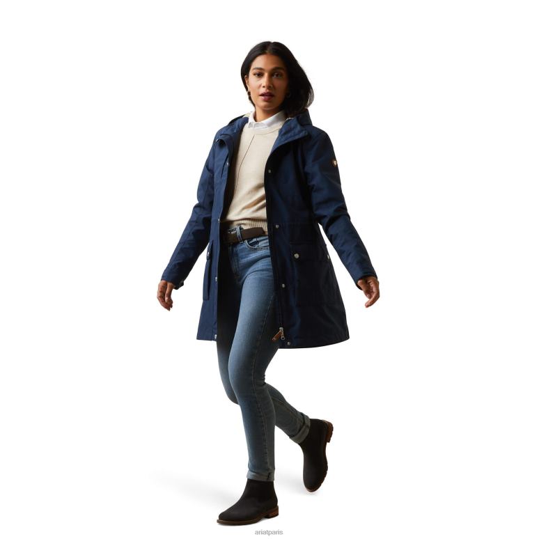 RJ66P3615 veste atherton Ariat hauts marine femmes
