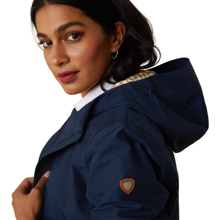 RJ66P3615 veste atherton Ariat hauts marine femmes