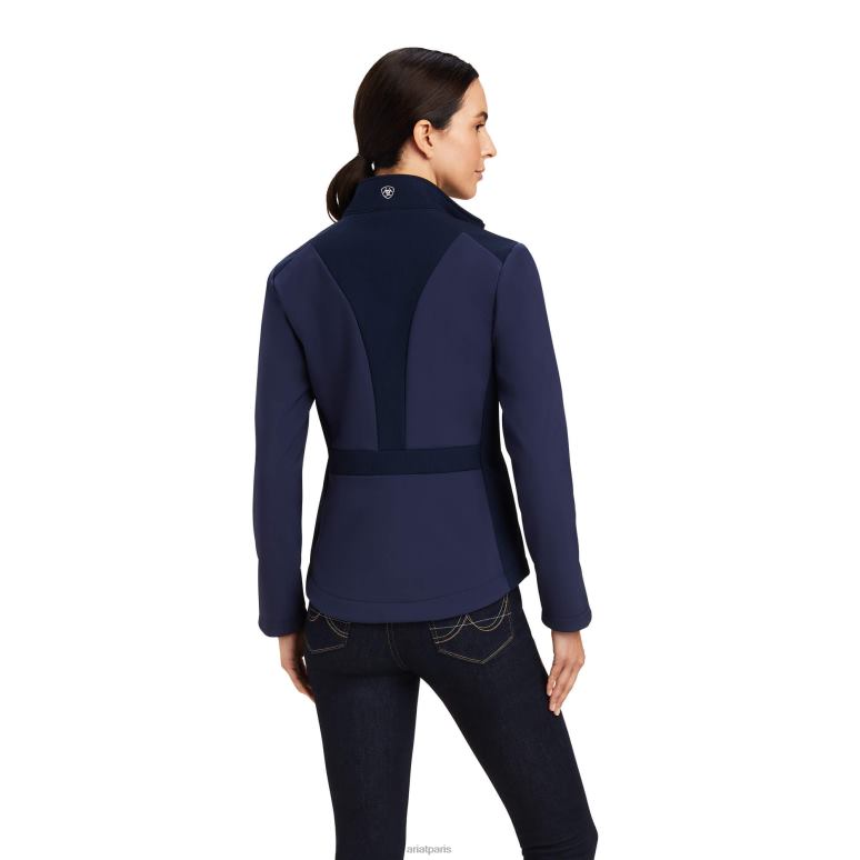 RJ66P3616 veste saillante Ariat hauts éclipse marine femmes