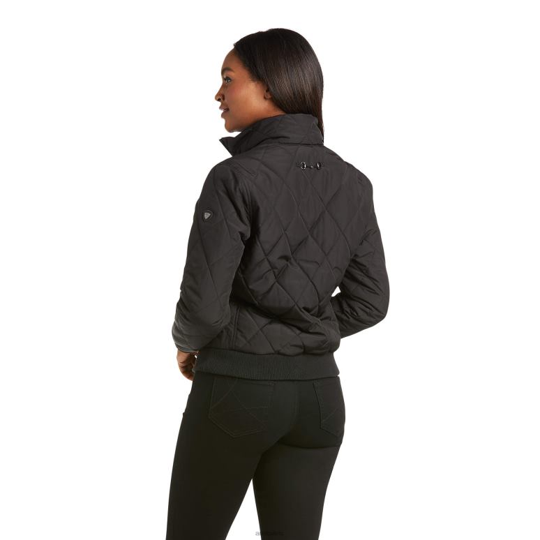 RJ66P3632 blouson aviateur atlas Ariat hauts noir femmes