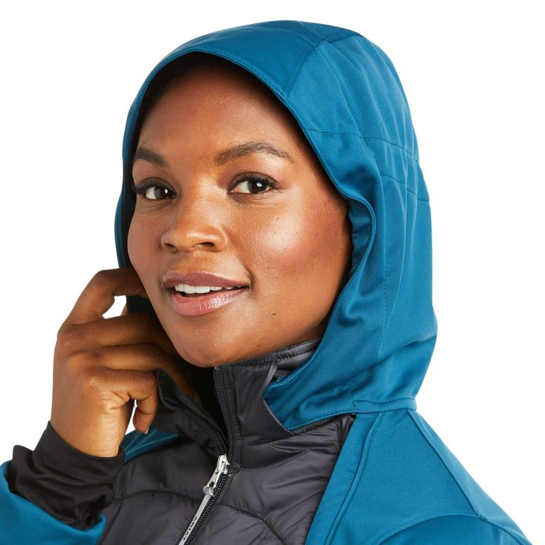 RJ66P3641 répondre veste Ariat hauts Sarcelle eurasienne femmes