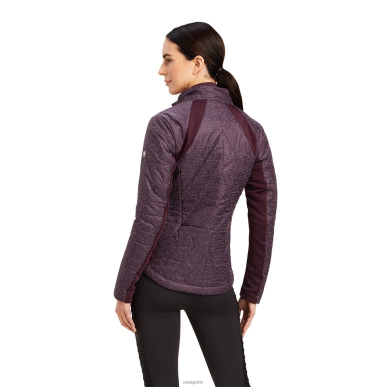 RJ66P3644 veste lumineuse Ariat hauts mûre femmes