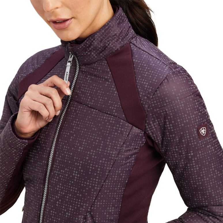 RJ66P3644 veste lumineuse Ariat hauts mûre femmes