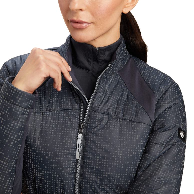 RJ66P3650 veste lumineuse Ariat hauts ébène femmes