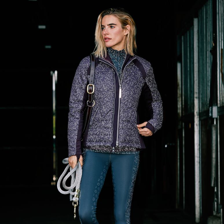 RJ66P3650 veste lumineuse Ariat hauts ébène femmes