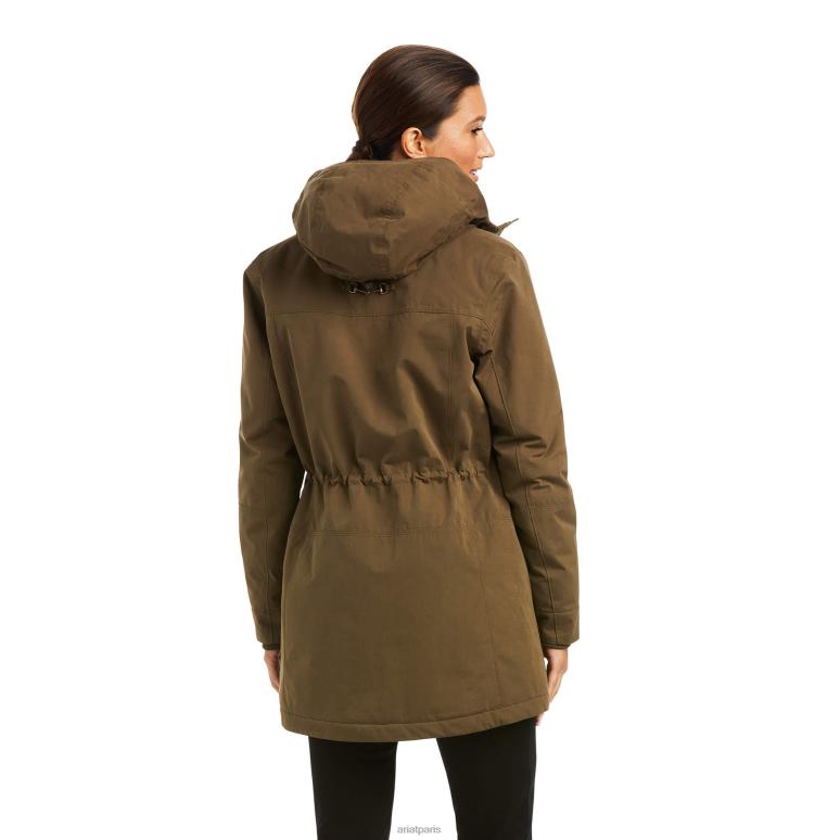 RJ66P3660 parka argentium Ariat hauts Terre femmes