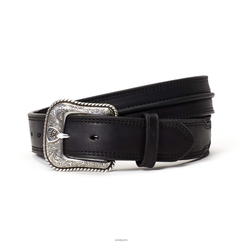 RJ66P1846 ceinture faîtière centrale Ariat accessoires noir Hommes