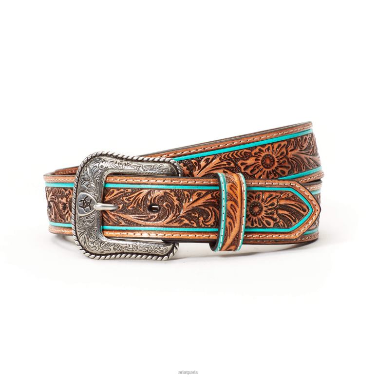 RJ66P1873 ceinture de nash Ariat accessoires bronzer Hommes