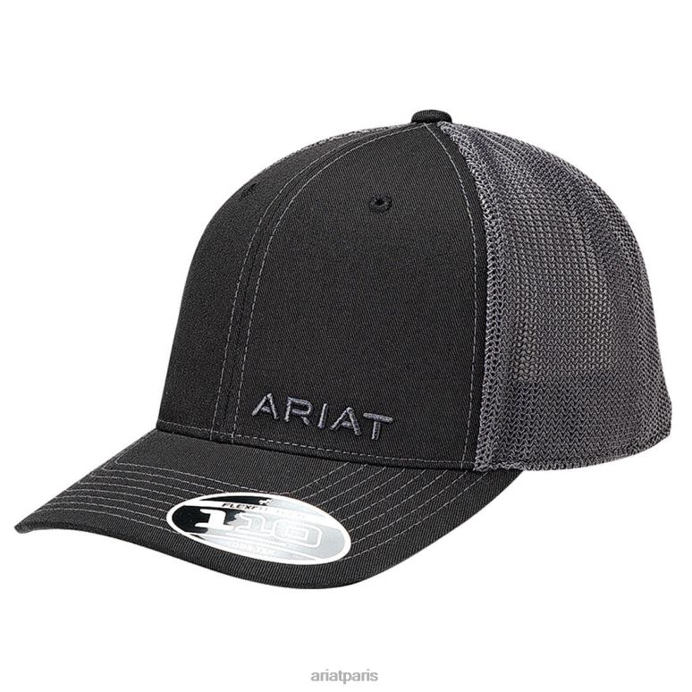 RJ66P1891 casquette rev snapback Ariat accessoires noir Hommes