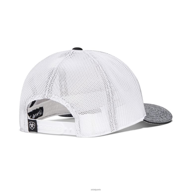 RJ66P1892 casquette du Mexique Ariat accessoires gris Hommes