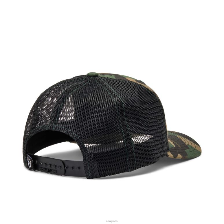 RJ66P1893 casquette à patch drapeau Ariat accessoires camouflage Hommes