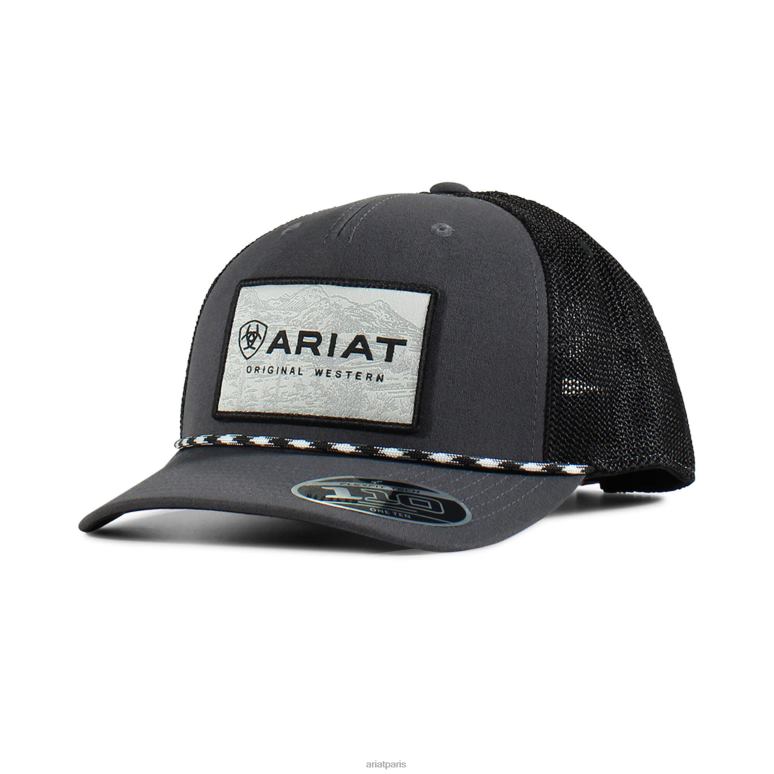 RJ66P1900 casquette à grand logo Ariat accessoires noir Hommes