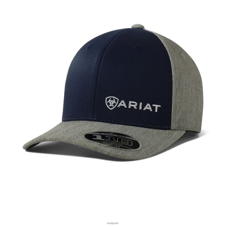 RJ66P1922 casquette à logo décalé Ariat accessoires marine Hommes