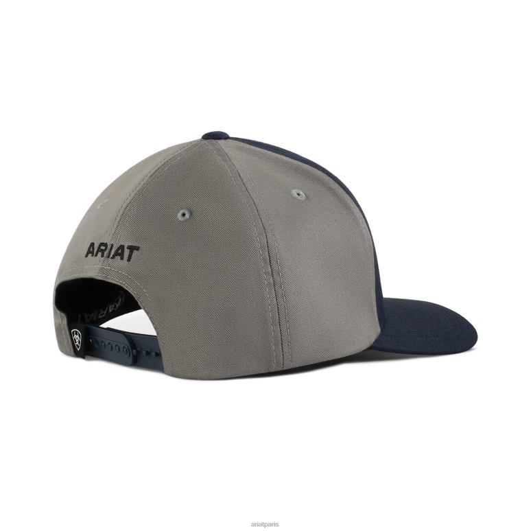 RJ66P1925 casquette à logo bouclier Ariat accessoires marine Hommes