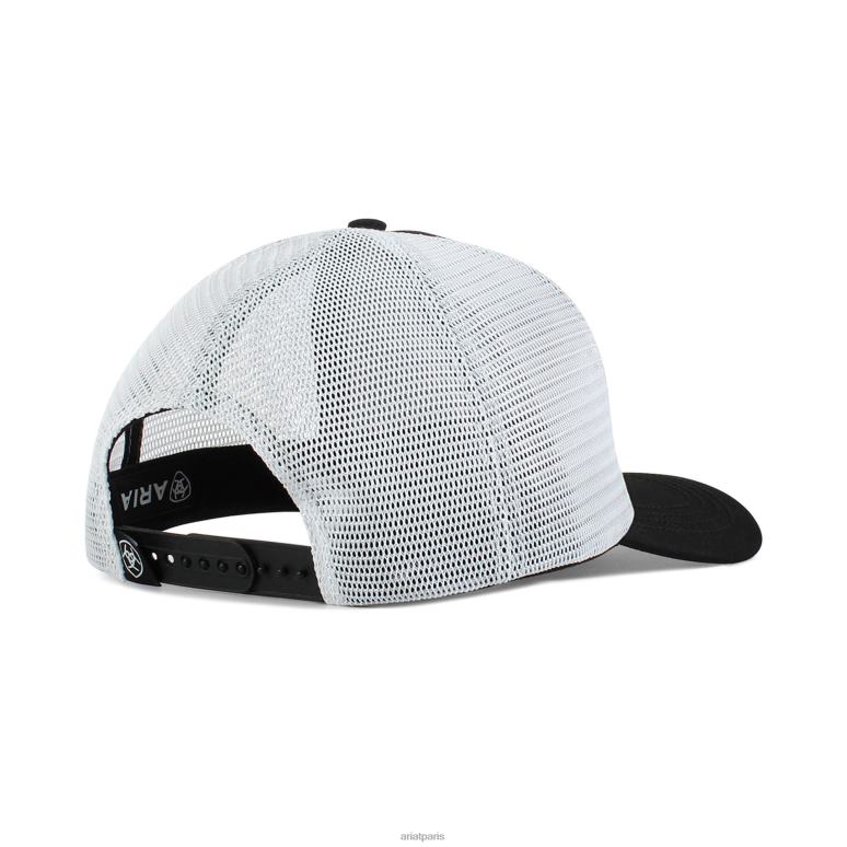 RJ66P1939 casquette luchador mexique Ariat accessoires noir Hommes