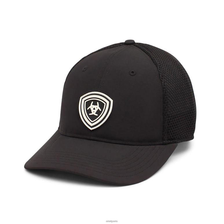 RJ66P1953 casquette à logo bouclier Ariat accessoires noir Hommes