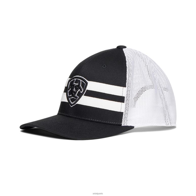 RJ66P1967 casquette à logo bouclier Ariat accessoires noir blanc Hommes