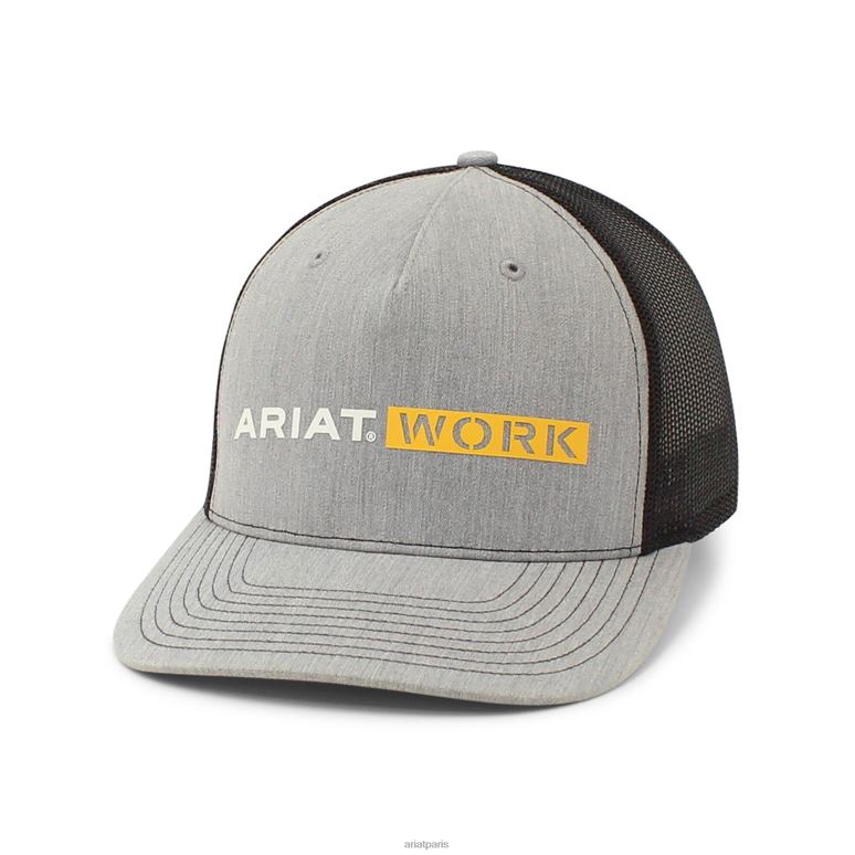 RJ66P1992 casquette de travail Ariat accessoires gris Hommes