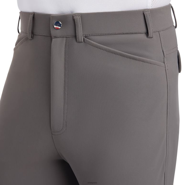 RJ66P1668 culasse à genouillère Tri Factor Grip Ariat bas gris prune Hommes