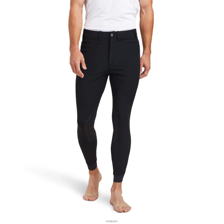 RJ66P1678 Culasse de genou isolée à trois facteurs contre le gel Ariat bas noir Hommes