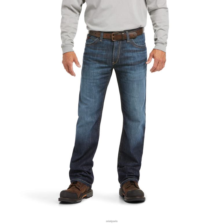 RJ66P1682 FR M4 - Jean bootcut basique extensible et décontracté duralight Ariat bas lassen Hommes