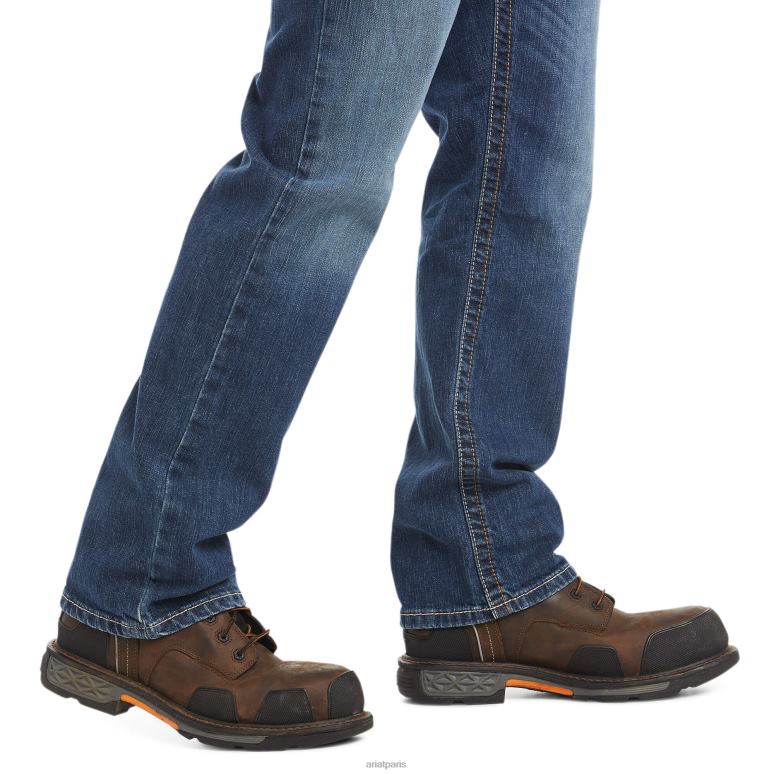 RJ66P1688 fr m4 jean bootcut basique décontracté Ariat bas alliage Hommes