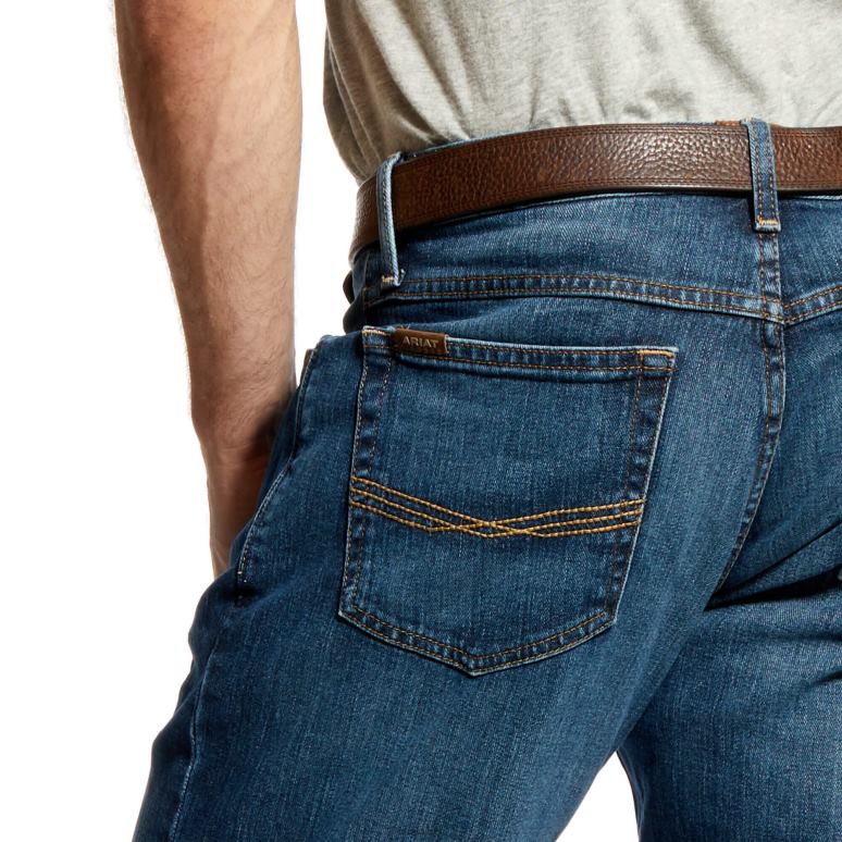 RJ66P480 jean stretch m4 Legacy Ariat bas homme libre Hommes