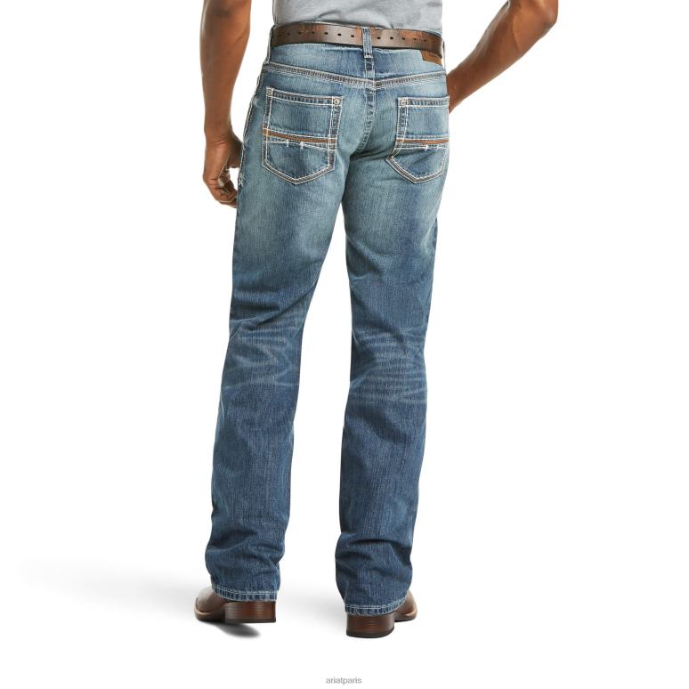 RJ66P483 jean bootcut coltrane taille basse m4 Ariat bas durango Hommes