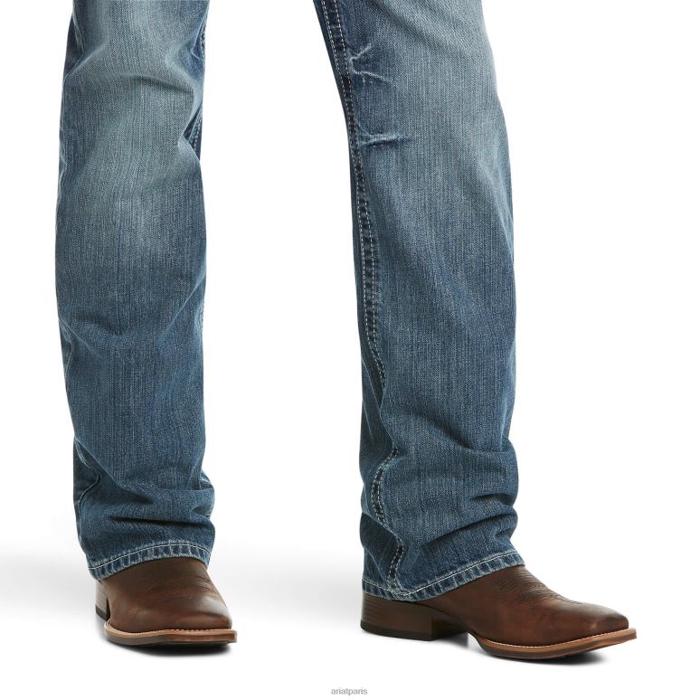 RJ66P483 jean bootcut coltrane taille basse m4 Ariat bas durango Hommes
