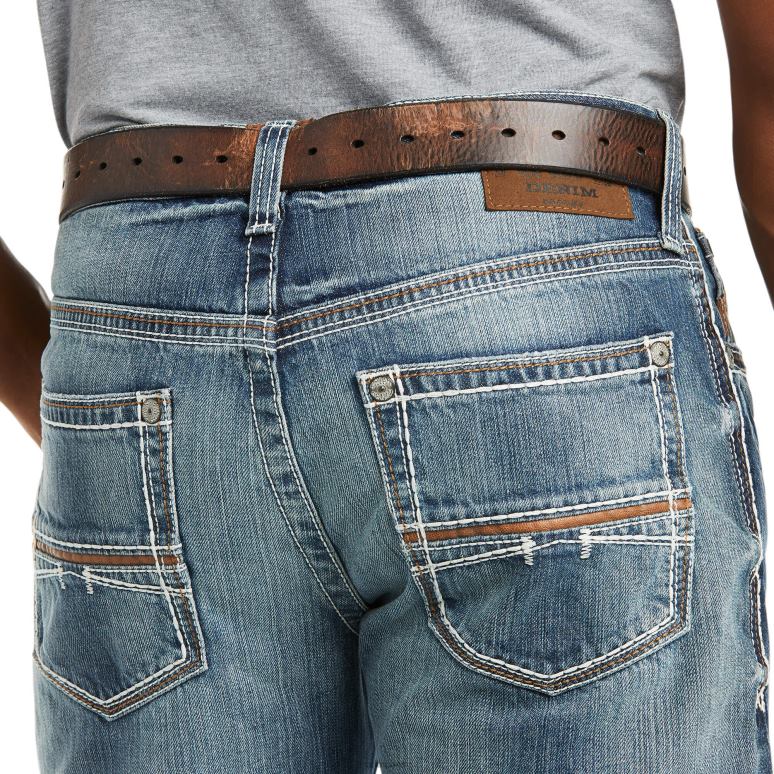 RJ66P483 jean bootcut coltrane taille basse m4 Ariat bas durango Hommes